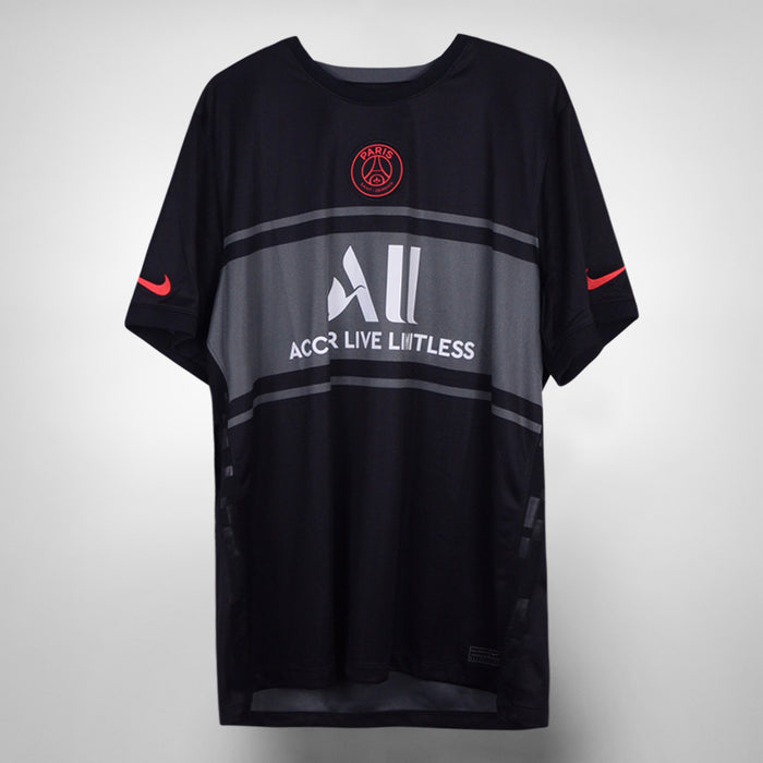 2021-2022 Paris Saint Germain PSG Nike Third Shirt #30 Lionel Messi - Marketplace