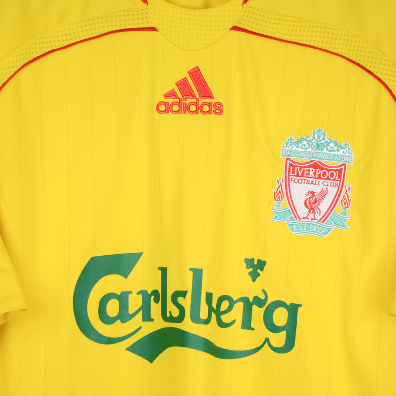 2006-2007 Liverpool Adidas Away Shirt #8 Steven Gerrard - Marketplace