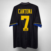 1994-1995 Manchester United Umbro Away Shirt #7 Eric Cantona - Marketplace