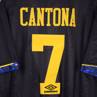 1994-1995 Manchester United Umbro Away Shirt #7 Eric Cantona - Marketplace