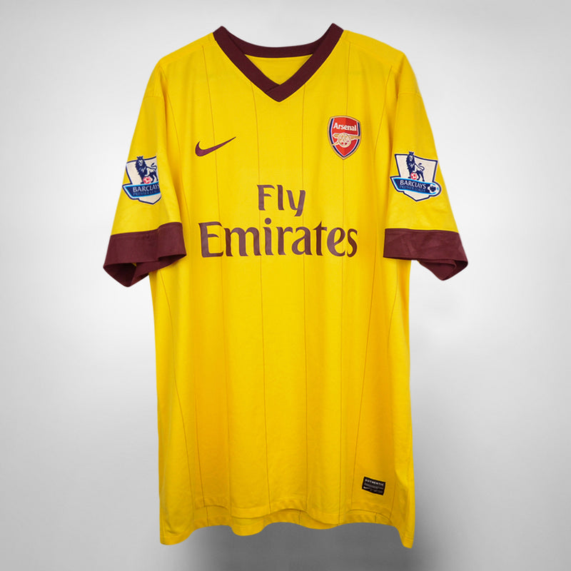 2010-2011 Arsenal Nike Away Shirt #10 Robin Van Persie - Marketplace