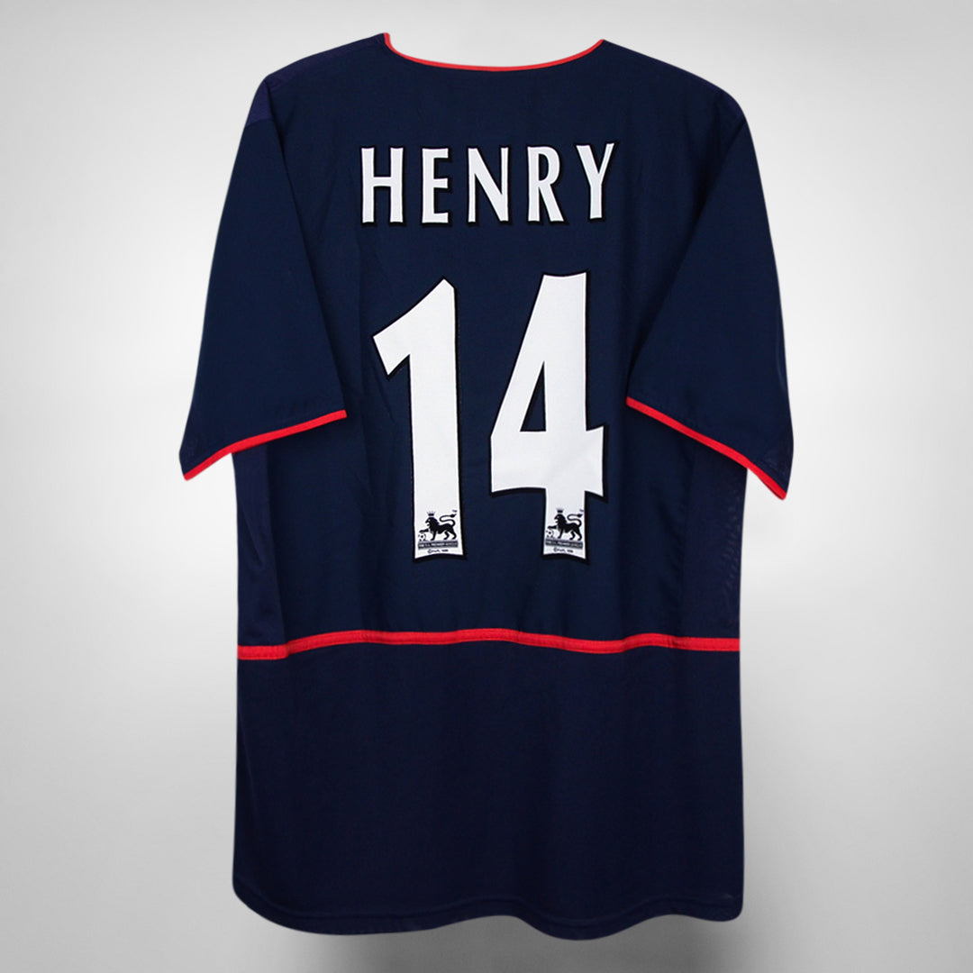 2002-2003 Arsenal NIke Away Shirt #14 Thierry Henry - Marketplace