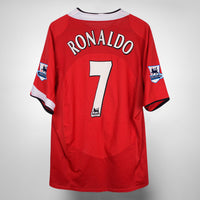 2004-2006 Manchester United Nike Home Shirt #7 Cristiano Ronaldo - Marketplace