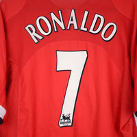 2004-2006 Manchester United Nike Home Shirt #7 Cristiano Ronaldo - Marketplace