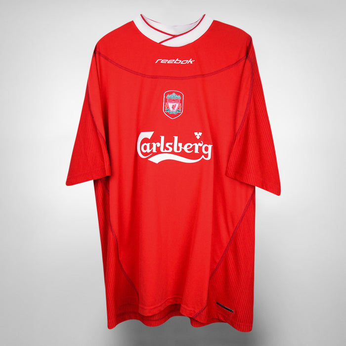 2002-2004 Liverpool Reebok Home Shirt #17 Steven Gerrard - Marketplace