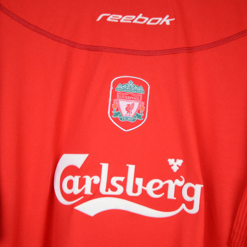 2002-2004 Liverpool Reebok Home Shirt #17 Steven Gerrard - Marketplace