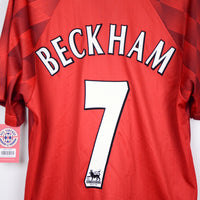 1996-1998 Manchester United Umbro Home Shirt #10 David Beckham - Marketplace