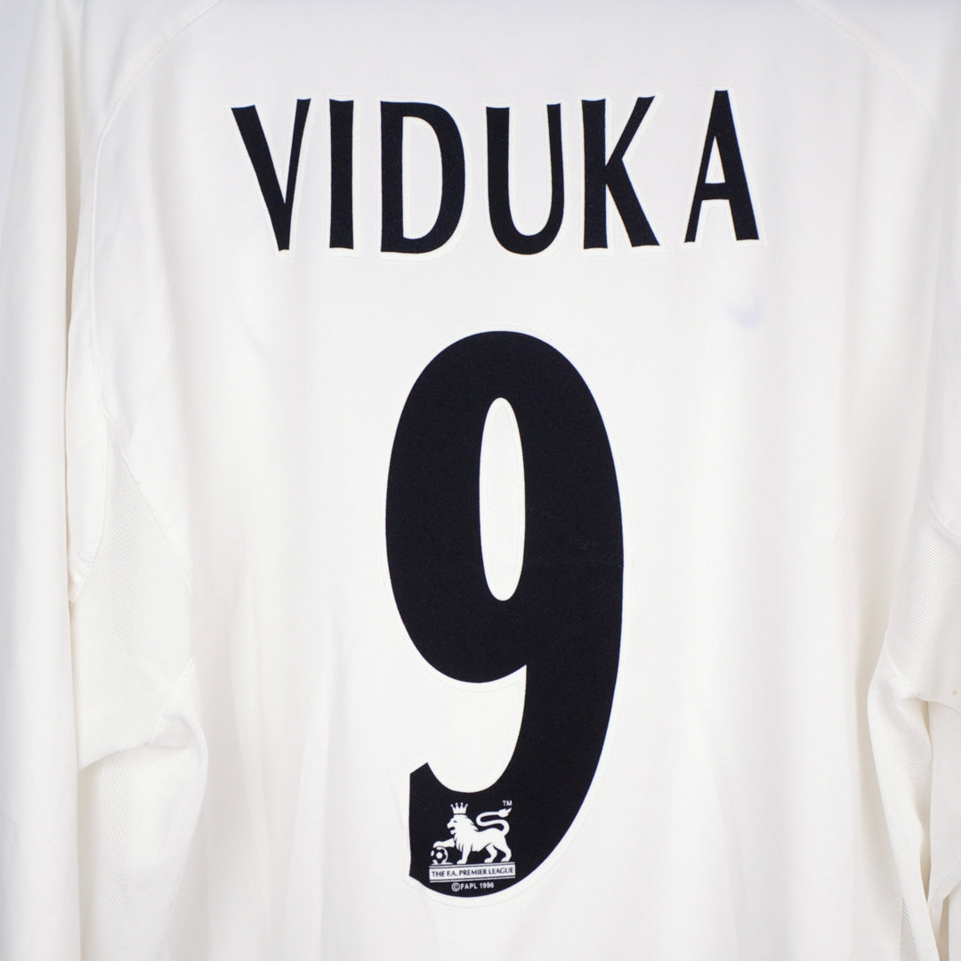 2002-2003 Leeds United Nike Long Sleeve Home Shirt #9 Mark Viduka - Marketplace