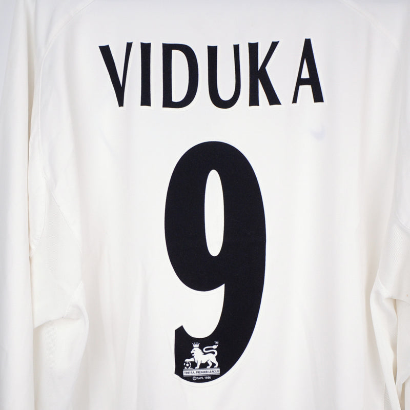 2002-2003 Leeds United Nike Long Sleeve Home Shirt #9 Mark Viduka - Marketplace