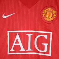 2007-2009 Manchester United Home Shirt #7 Cristiano Ronaldo - Marketplace