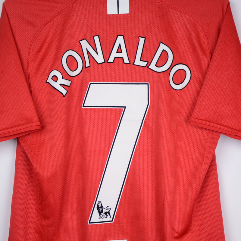 2007-2009 Manchester United Home Shirt #7 Cristiano Ronaldo - Marketplace