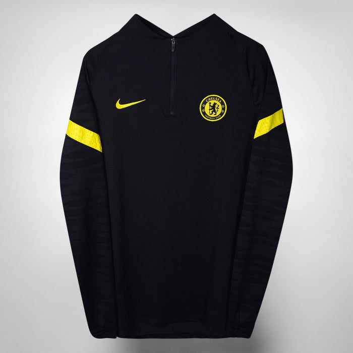 2021-2022 Chelsea Nike Player Spec Strike Quarter Zip Drill Top - Marketplace