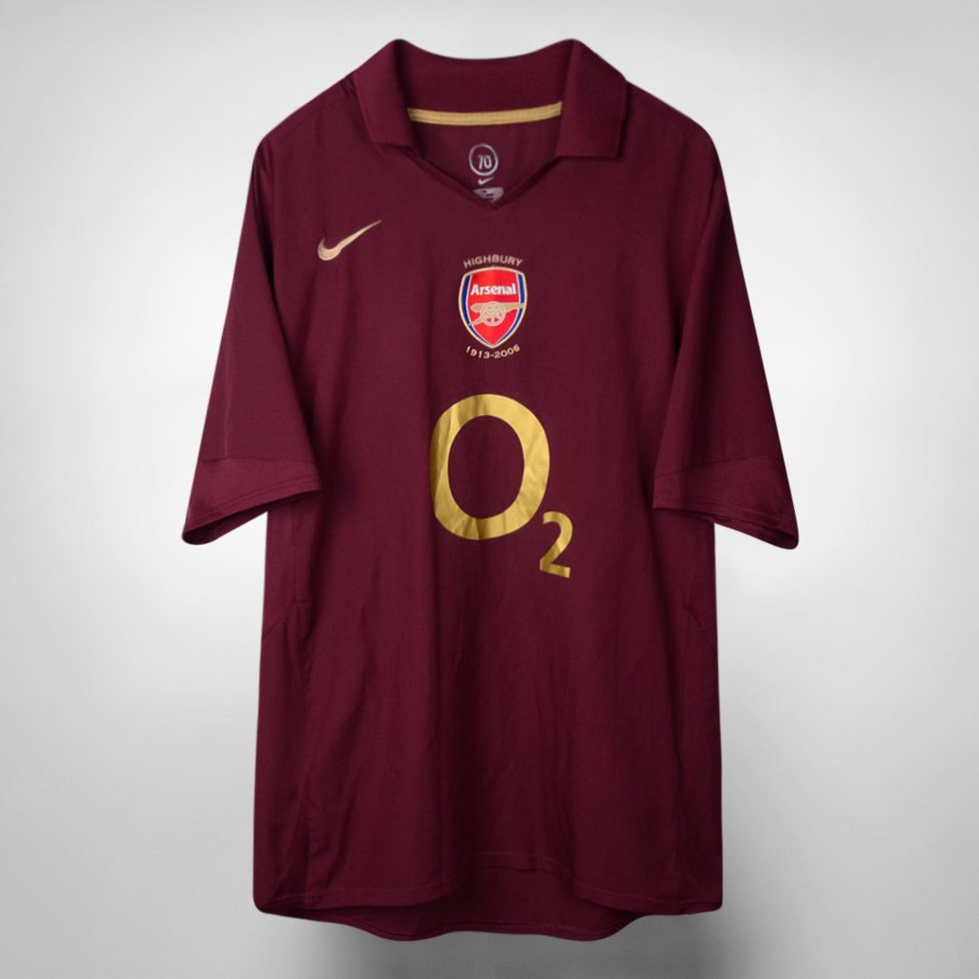 2005-2006 Arsenal Nike Home Shirt #7 Robert Pires - Marketplace