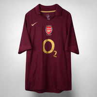 2005-2006 Arsenal Nike Home Shirt #7 Robert Pires - Marketplace