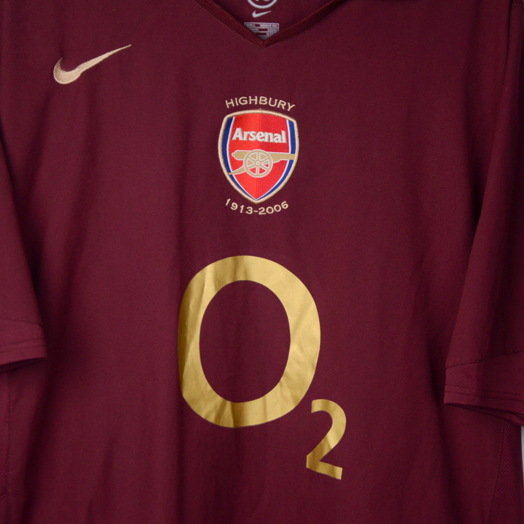 2005-2006 Arsenal Nike Home Shirt #7 Robert Pires - Marketplace
