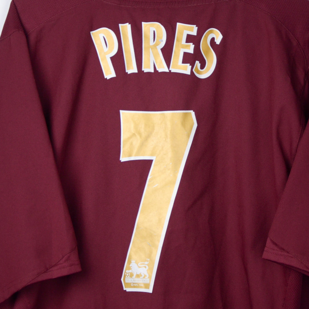 2005-2006 Arsenal Nike Home Shirt #7 Robert Pires - Marketplace