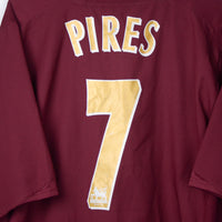 2005-2006 Arsenal Nike Home Shirt #7 Robert Pires - Marketplace