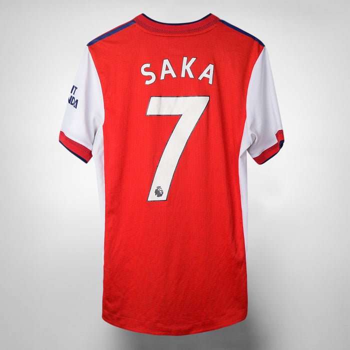 2021-2022 Arsenal Adidas Player Spec Home Shirt #7 Bukayo Saka - Marketplace