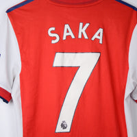2021-2022 Arsenal Adidas Player Spec Home Shirt #7 Bukayo Saka - Marketplace