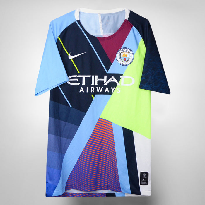 2018-2019 Manchester City Nike Commemorative Mashup Shirt - Marketplace