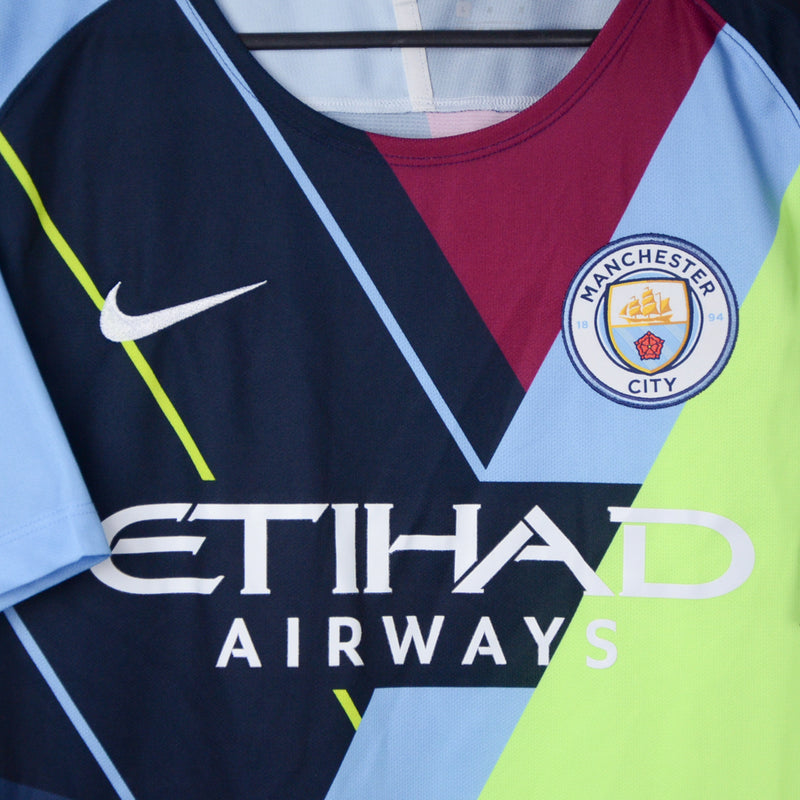 2018-2019 Manchester City Nike Commemorative Mashup Shirt - Marketplace