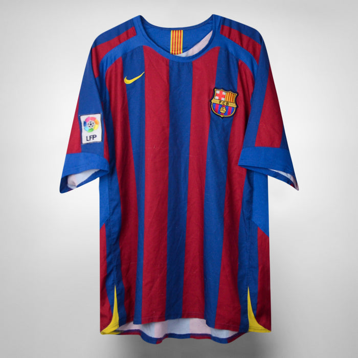 2005-2006 Barcelona Nike Home Short #30 Lionel Messi - Marketplace