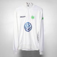 2014-2015 VFL Wolfsburg Kappa Player Spec Quarter Zip Training Jumper - Marketplace