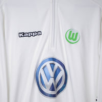 2014-2015 VFL Wolfsburg Kappa Player Spec Quarter Zip Training Jumper - Marketplace