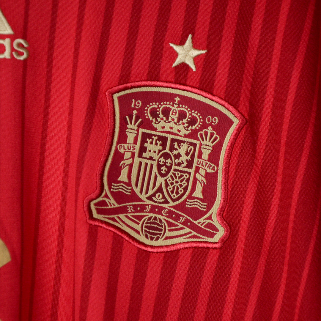 2013-2015 Spain Adidas Home Shirt #6 Andres Iniesta - Marketplace
