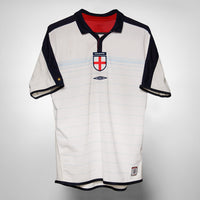 2003-2005 England Umbro Home Shirt