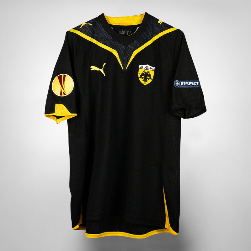 2009-2010 AEK Athens Puma Away Shirt #18 Ismael Blanco