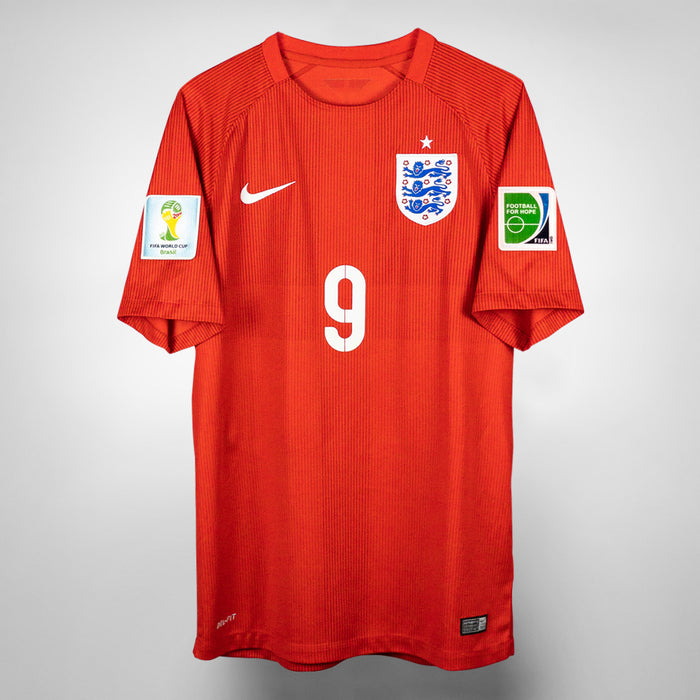 2014-2015 England Nike Away Shirt #9 Daniel Sturridge