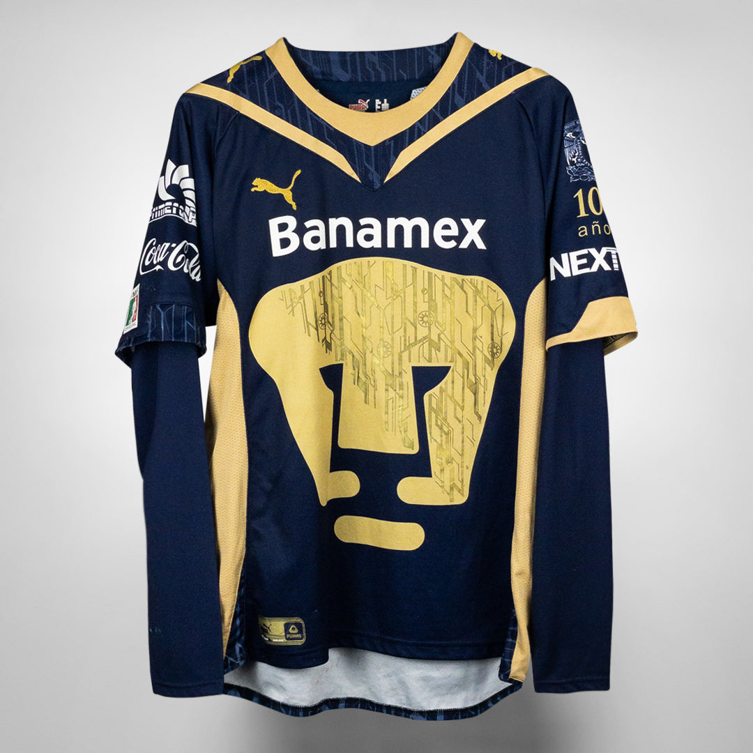 2009-2010 UNAM Pumas Puma Away Shirt #4 Dario Veron