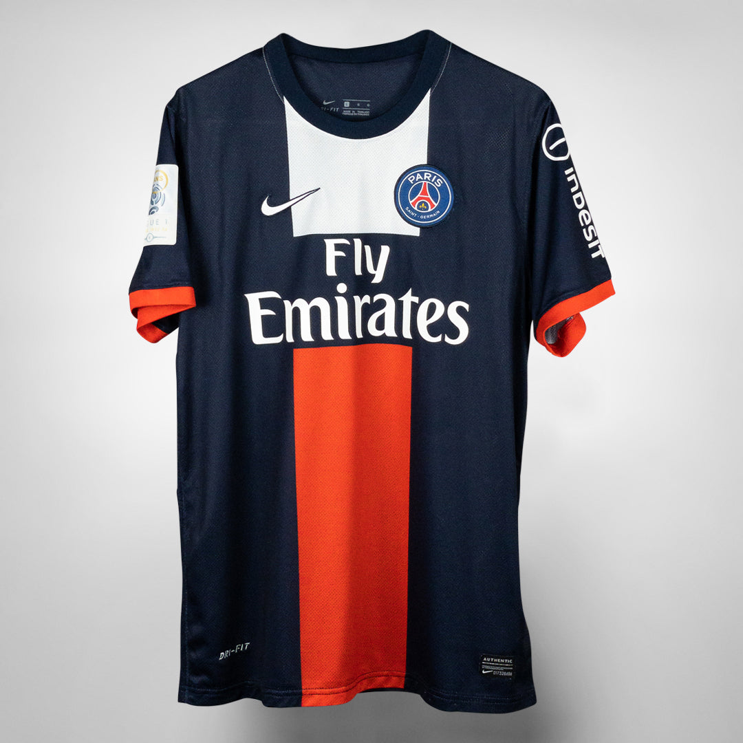 2013-2014 Paris Saint-Germain Nike Home Shirt #32 David Beckham
