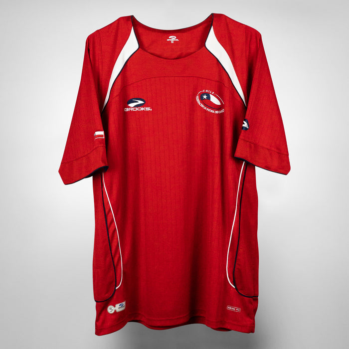 2007-2009 Chile Brooks Home Shirt