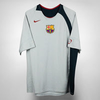 2004-2005 FC Barcelona Nike Training Shirt