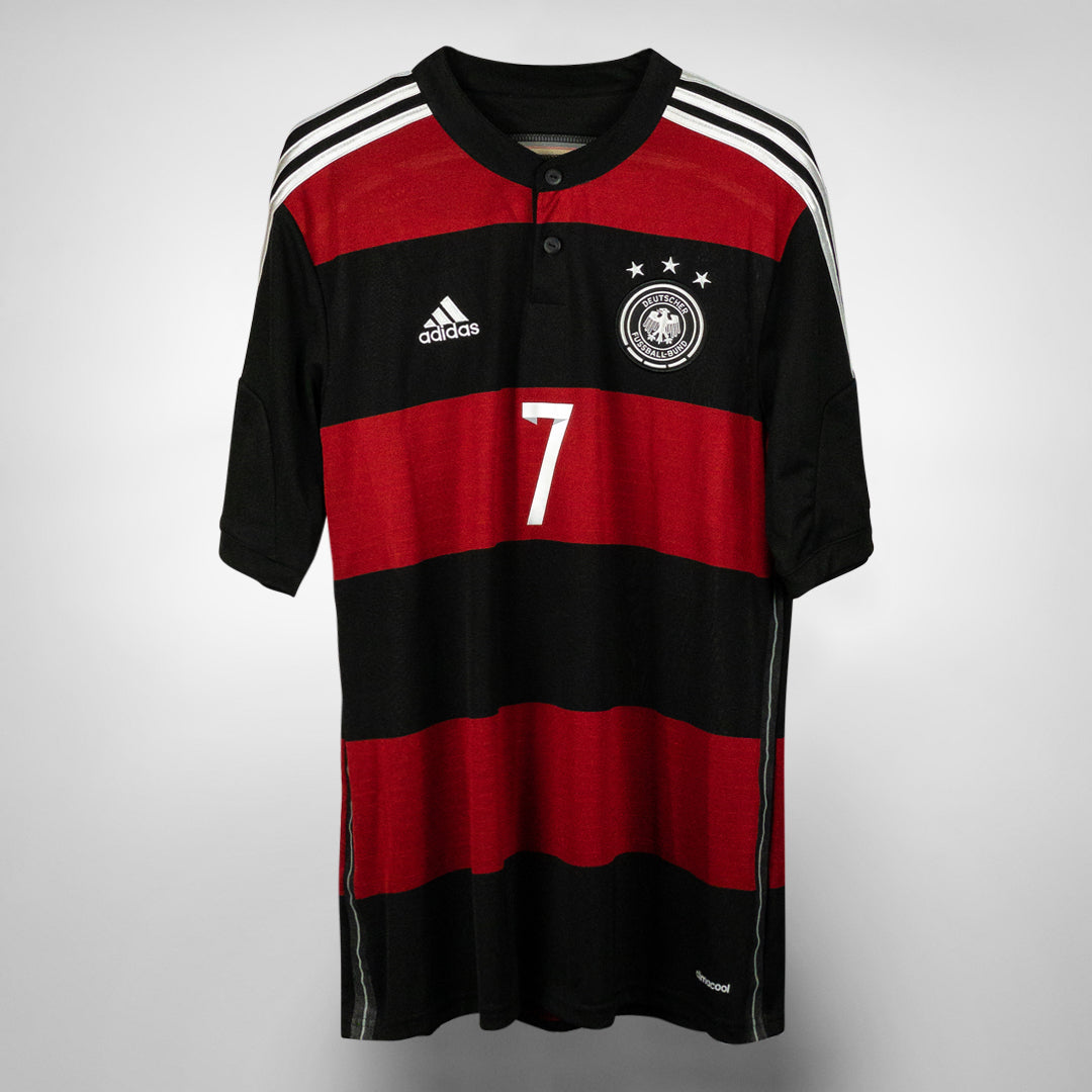 2014-2015 Germany Adidas Away Shirt #7 Bastian Schweinsteiger