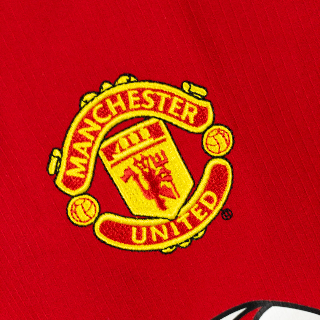 2004-2006 Manchester United Nike Long Sleeve Home Shirt (L)