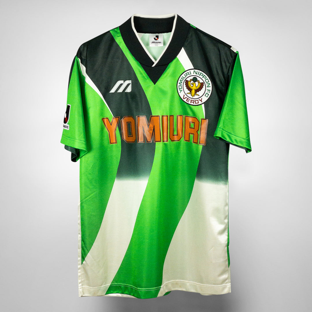 1995-1996 Tokyo Verdy Mizuno Home Shirt