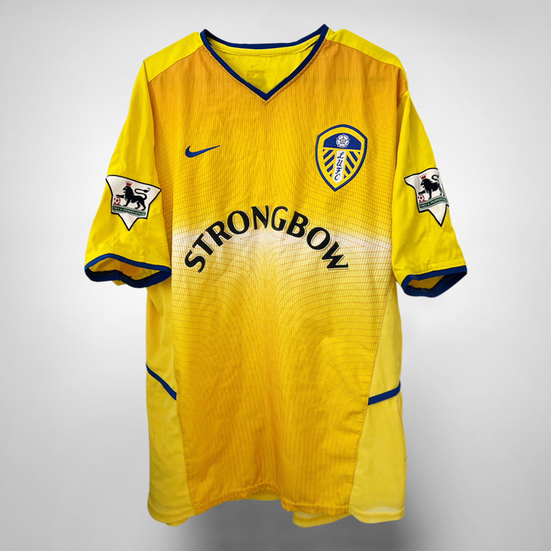 2002 2003 Leeds United Nike Away Shirt 10 Harry Kewell