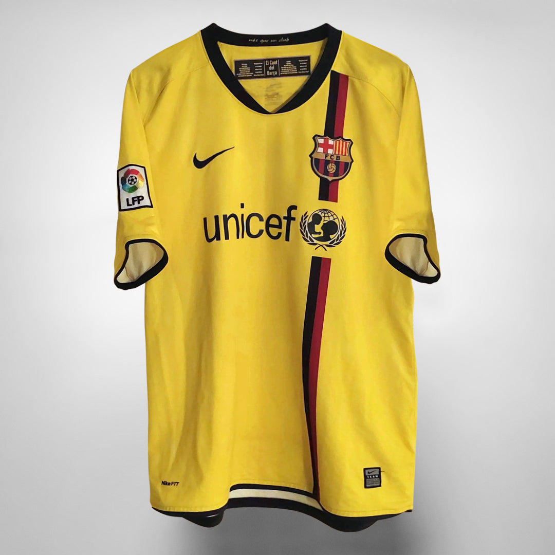 Barcelona yellow clearance jersey 2009