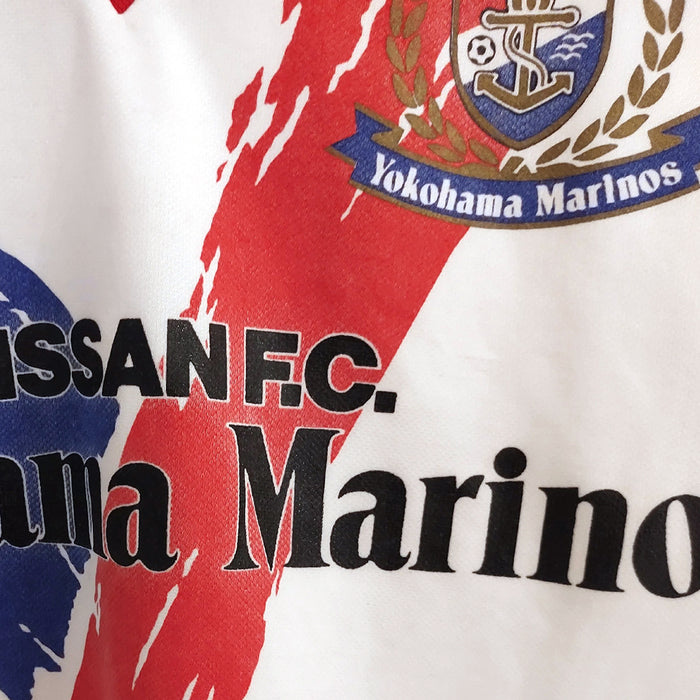 1993-1995 Yokohama F Marinos Mizuno Training Shirt - Marketplace