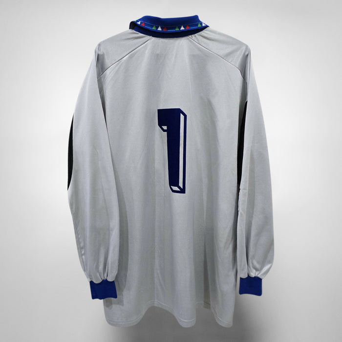1992-1993 Italy Diadora Player Spec Goalkeeper Shirt #1 Gianluca Pagliuca - Marketplace