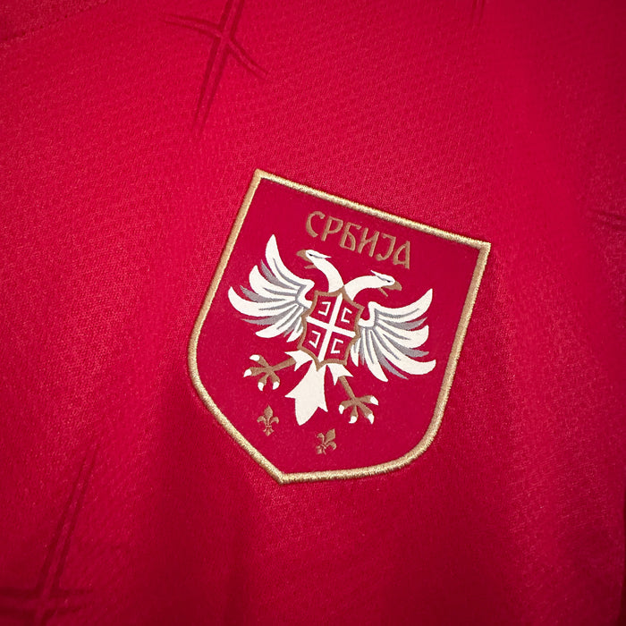 2022-2023 Serbia Puma Home Shirt #9 Aleksandar Mitrovic  - Marketplace