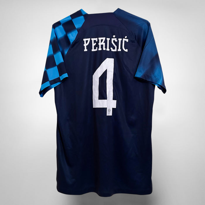 2022-2023 Croatia Nike Away Shirt #4 Ivan Perisic  - Marketplace