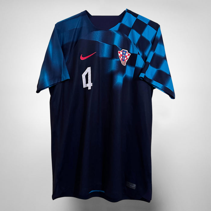 2022-2023 Croatia Nike Away Shirt #4 Ivan Perisic  - Marketplace