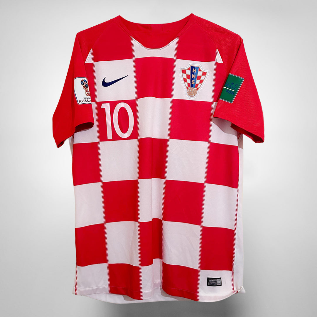 2018-2019 Croatia Nike Home Shirt #10 Luka Modric - Marketplace