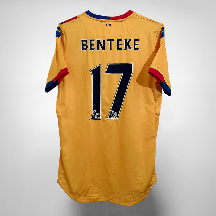 2016-2017 Crystal Palace Macron Away Shirt #17 Christian Benteke  - Marketplace