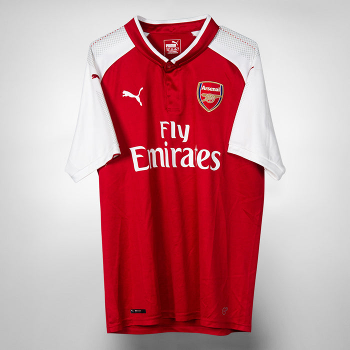 2017-2018 Arsenal Puma Home Shirt #9 Lacazette - Marketplace
