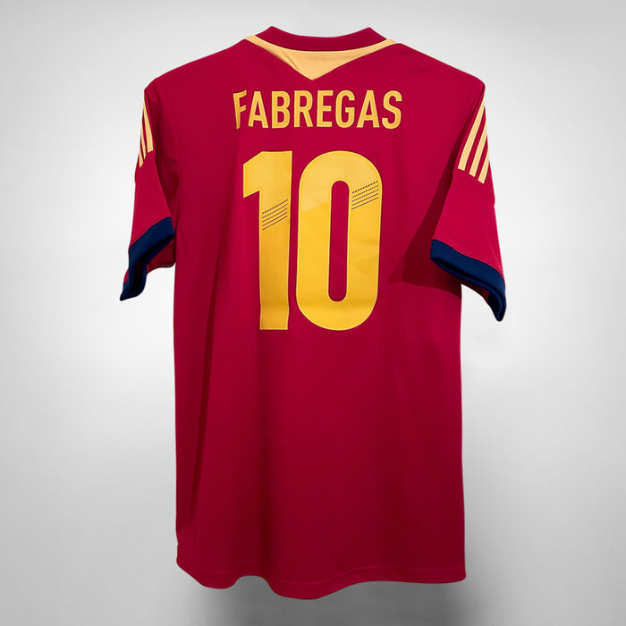 2013-2014 Spain Adidas Special Edition Home Shirt #10 Cesc Fabregaws  - Marketplace
